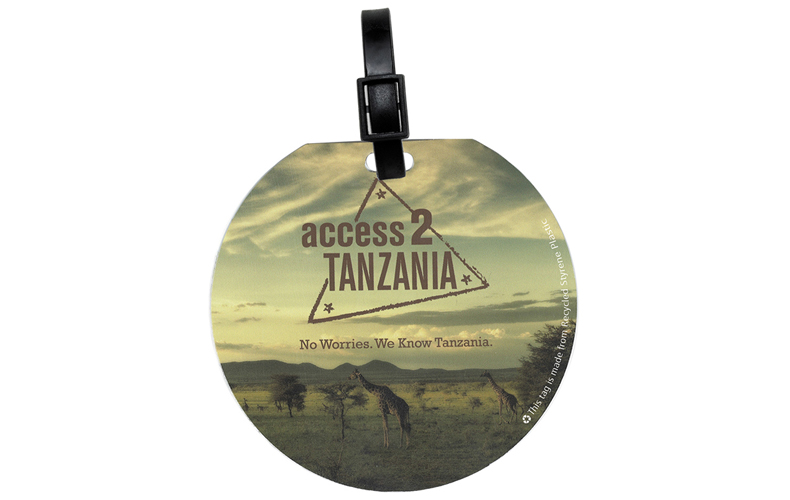 Jumbo Round PhotoImage Full Color Imprint Kwik Seal Luggage Bag Tag Jumbo Round PhotoImage Full Color Imprint Kwik Seal Luggage Bag Tag